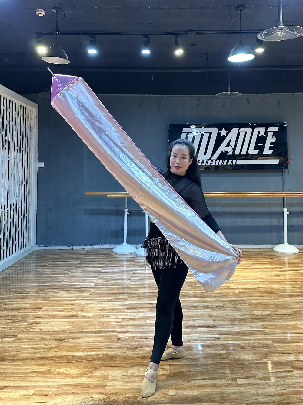 

Женская фата для танца живота, танец живота, пои, мяч с вуалью, вечерние, свадебные, цветная светодиодная лента