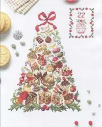 M190725 Homefun Cross Stitch Kits Package Greeting Needlework Counted Kits New Style Joy Sunday Kits Embroidery Christmas Tree