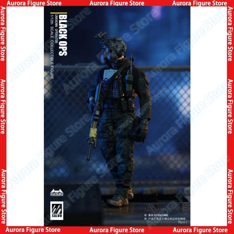 In Stock Hasuki Salvo SA01 SA03 1/12 Fortress Colossus Black Ops