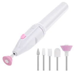 Electric Manicure Pedicure Nail Drill Set 5 in 1 Professional Electric Nail File Grinder Grooming Personal Manicure and Pedicur