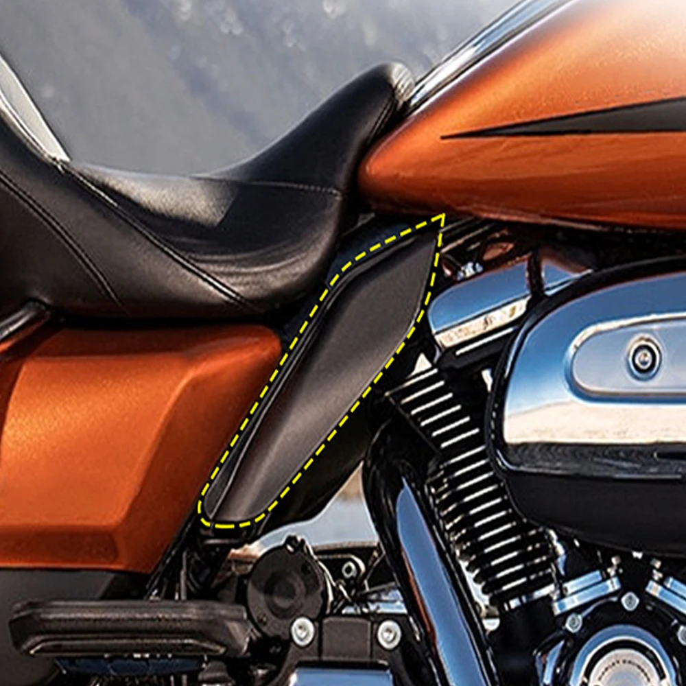 For Harley Street Electra Glide CVO Road King ST FLHR FLHX FLTRX 2023-2025 Motorcycle Heat Shield Mid-Frame Air Deflectors