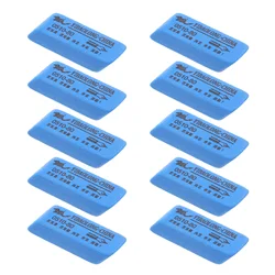 10pcs Eraser Guitar Strings Fret Polishing Cleaner Frets Polish Tools Kit Fret Polishing Rubber Abraisive Rubber