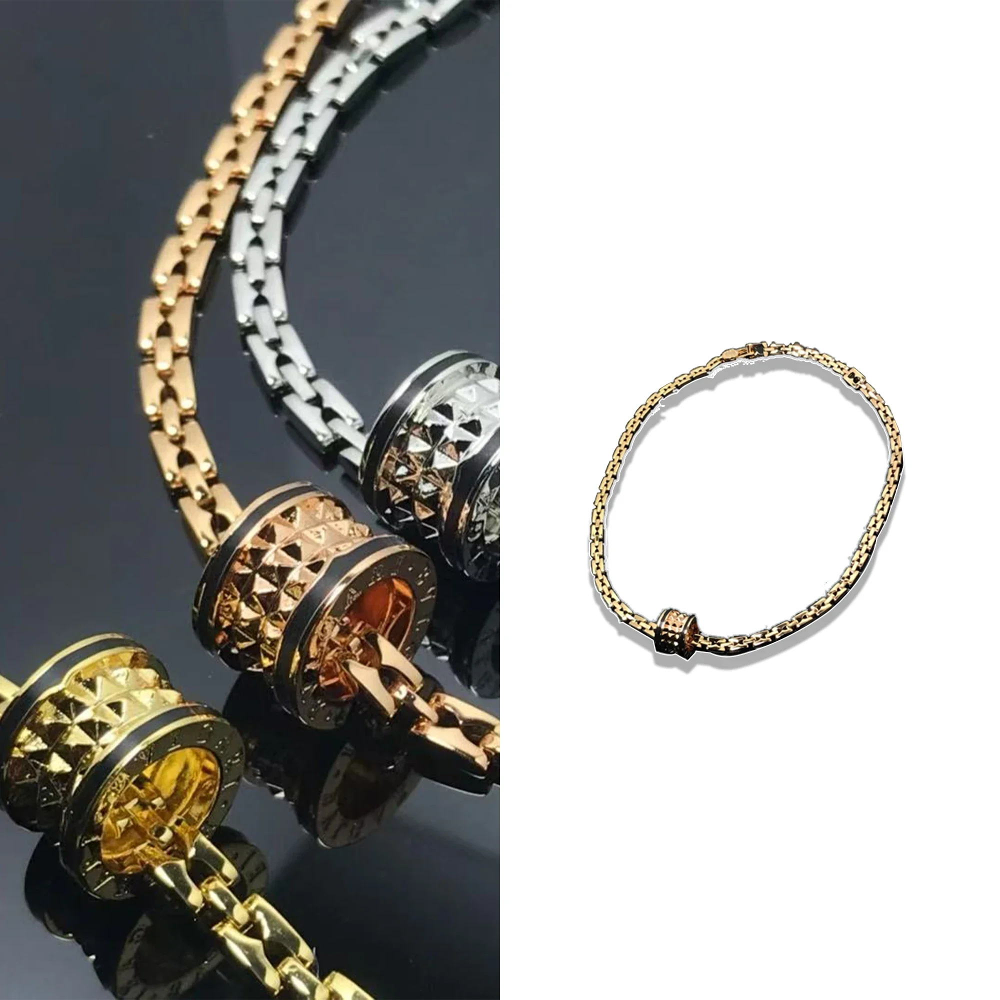 

Модное трендовое нейтральное и простое ожерелье BV из чистого серебра S925, высококачественное гладкое и универсальное ожерелье серии B.zero1