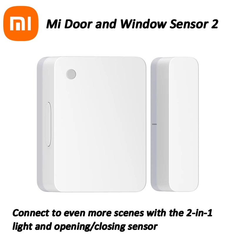 

Оригинальный датчик двери и окна Xiaomi Mijia 2, Bluetooth Connect, датчик двери, карманный размер, автоматическое управление умным домом, с помощью приложения Mi Home