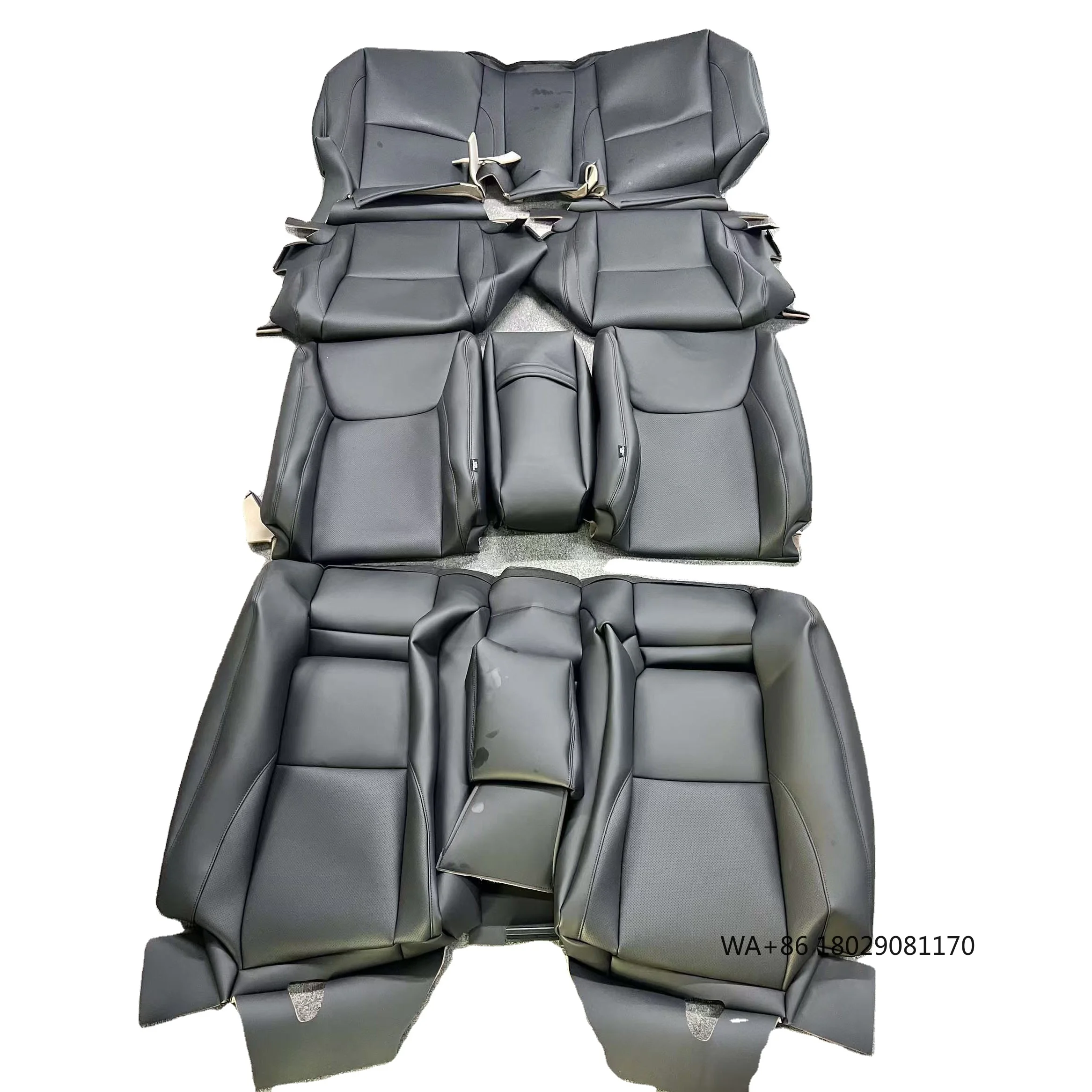 

2012 for E Class Seat Back Cover Carbon Fiber and Leather Material