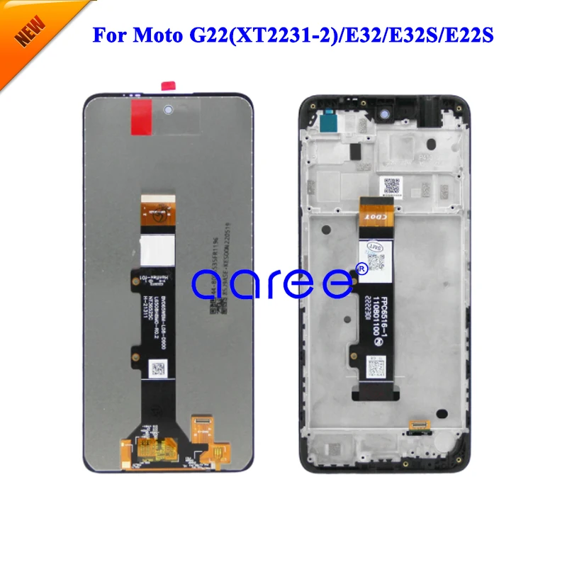 LCD Screen Original For Motolora Moto G22 XT2231 LCD Display For Moto E32/E32S/E22S Display LCD Screen Touch Digitizer Assembly