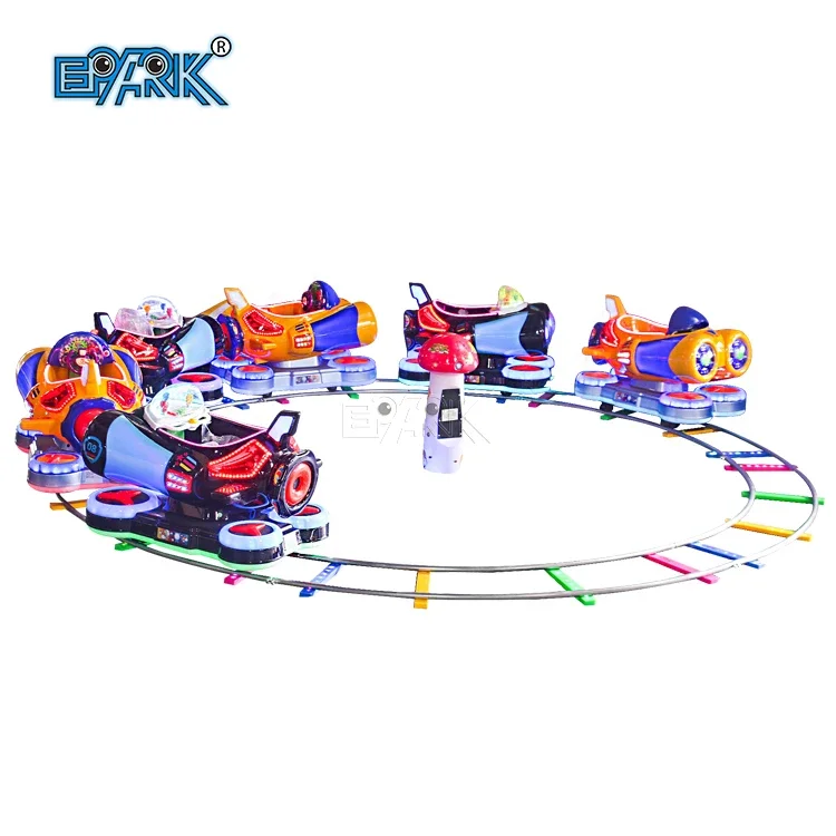 Customizable Amusement Park Rides Children Outdoor Kids Train Track Electric Train For Sale