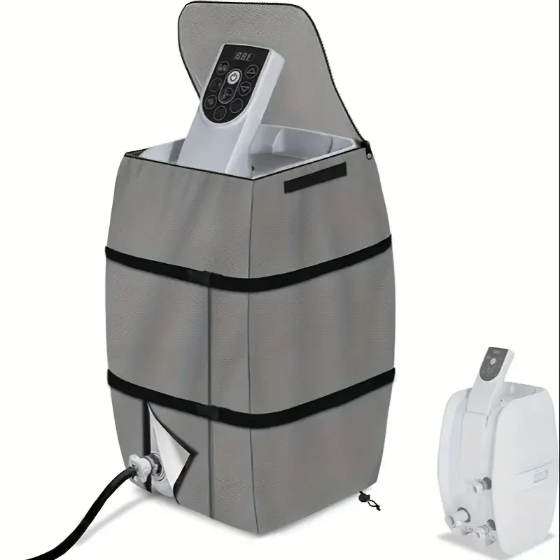 غطاء مضخة سخان الحوض الساخن المعزول - حماية الشتاء لمضخات السبا، متوافق مع أحواض الأطباق الساخنة القابلة للنفخ والعلامات التجارية المتعددة