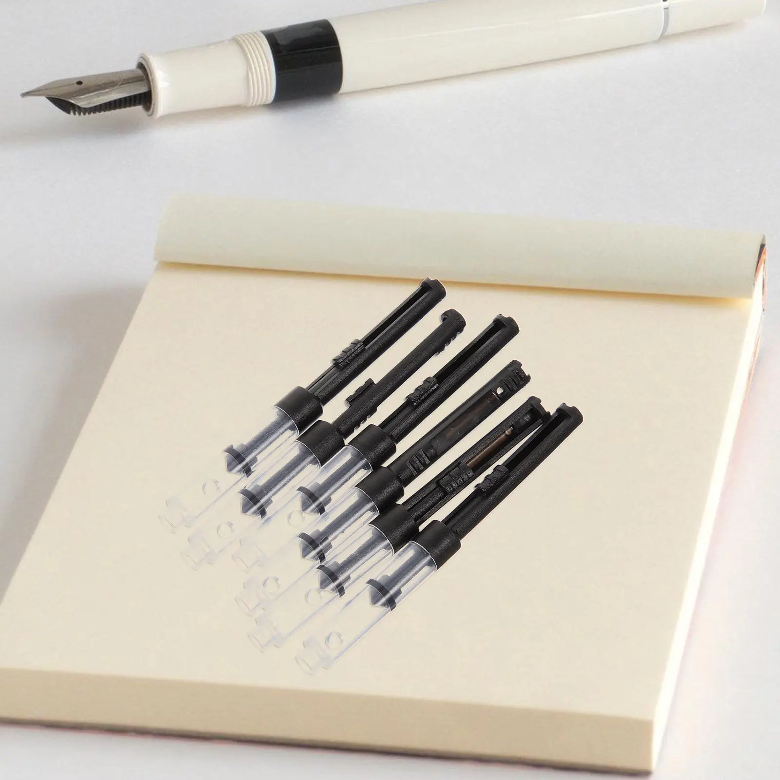 

10Pcs Fountain Pen Accessories Ink Absorber Tool Practical Reusable for School and Office Pen Ink Converter