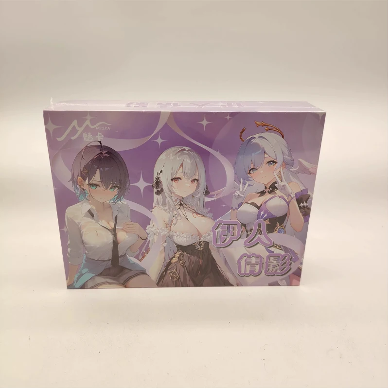 Graceful Silhouette Scented Commemorative Collectible Cards Goddess Series Character Magnetic School Cards
