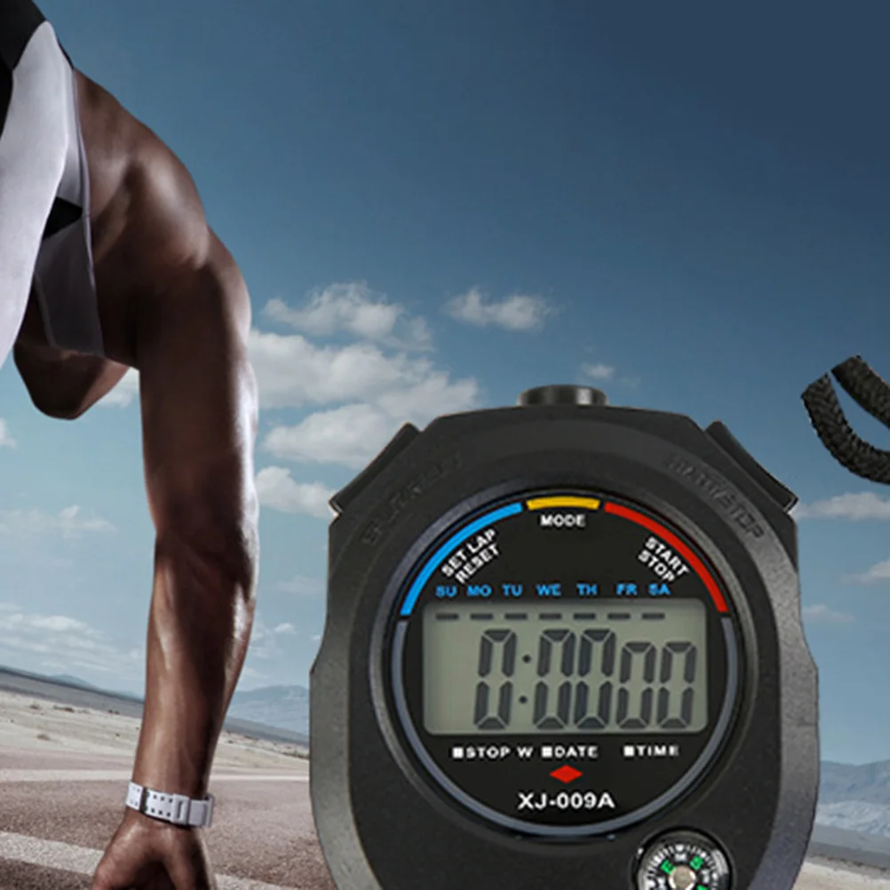 

Stopwatch Timer Professional Movement Sports Electronic Multi-Function Outdoor Rainproof Lightweight Split Time Million Cycle