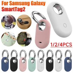 For SmartTag 2 Case Portable Protector Cover For Samsung Galaxy SmartTag2 Smart Tag 2 Soft Silicone Protective Shell Skin Cover