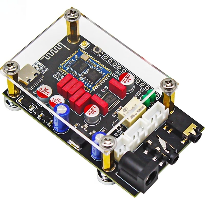 

Hi-Fi Audiophile QCC5125 Bluetooth 5.1 Audio Receiver Decoder Player Amplifier Lossless Decoder Board