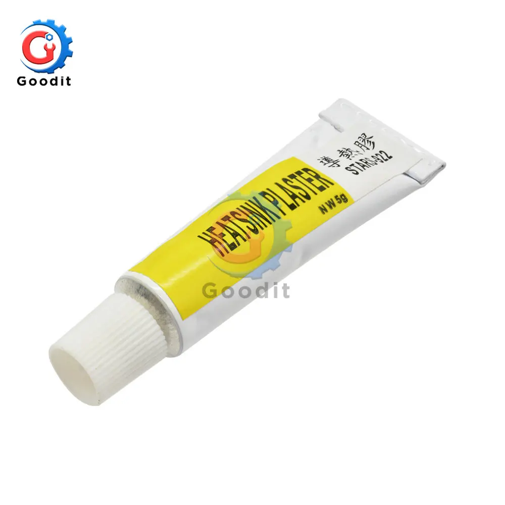 2Pcs 5g Heatsink Plaster Thermal Adhesive Cooling Paste Strong Adhesive Compound Glue For Heat Sink Thermal Conductive Viscous