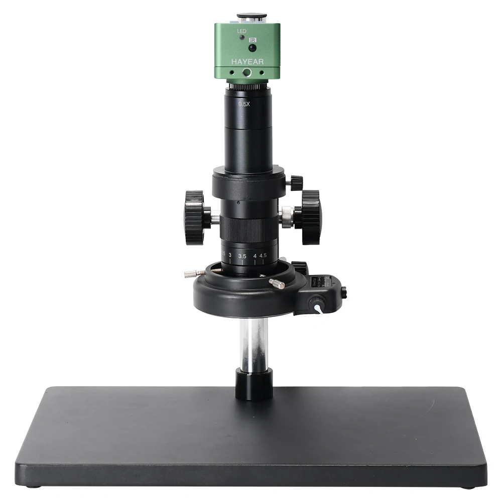 4K USB HD-MI Camera Continuous Zoom 180X C-Mount Digital Microscope For Mobile Repair Electronics Soldering Tools