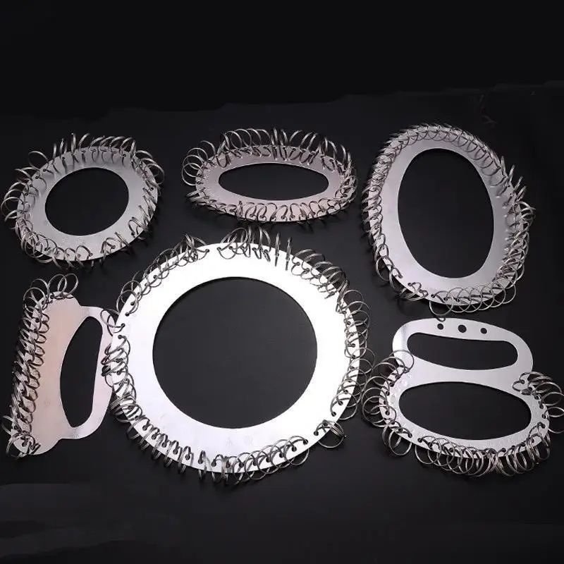1Pcs Key Chain Chain Room Number Key Rings Parts Metal ID Label Name Tags With Split Ring Diy Keychain Accessories Ring For Key