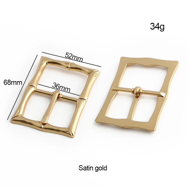 20/29/32MM Natural Bamboo Root Pin Buckle Metal Hanger For Bags Shoudler Belt Wood Buckles Connector Anchor Hooks Accessories