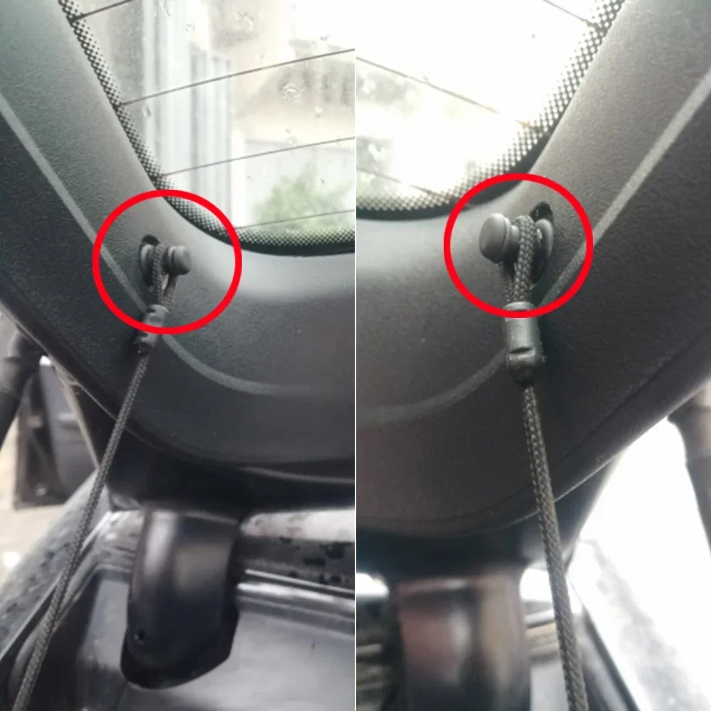 For Skoda Octavia MK3 5E Car Rear Trunk Parcel Shelf String Clips Holder Pivot Hanger Accessories 2018 2017 2016 2015 2014 2013