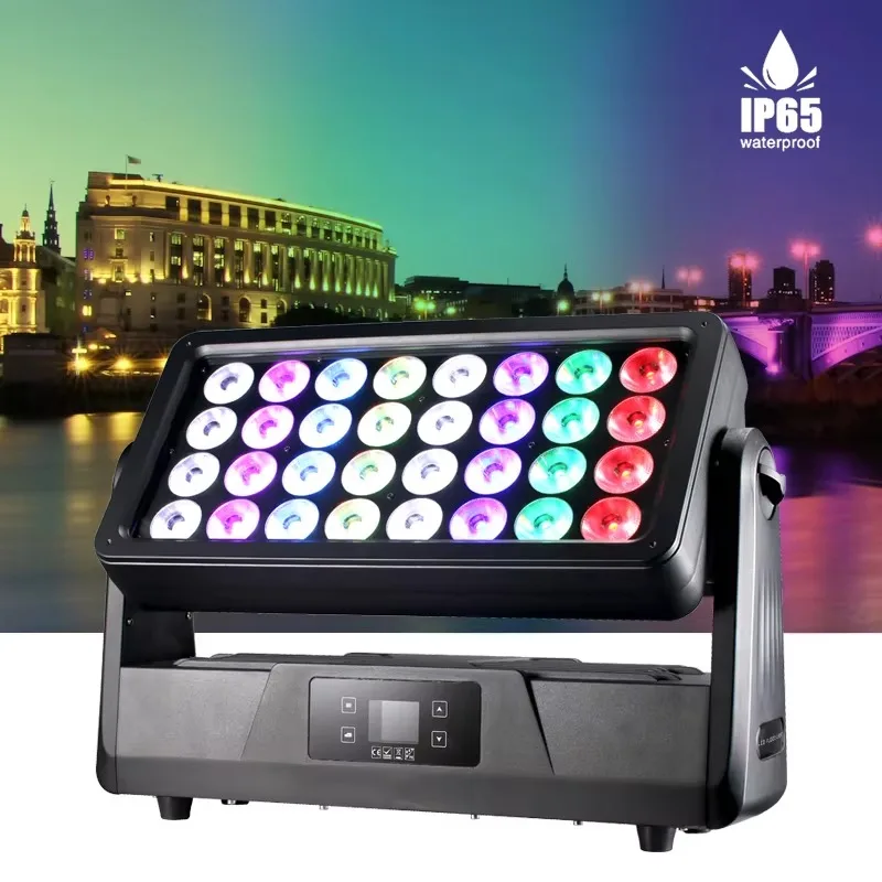 

Waterproof 32X30W RGBW 4In1 LED Moving Head Wash Light Have Strobe Function Wash Lights Suitable for Outdoor