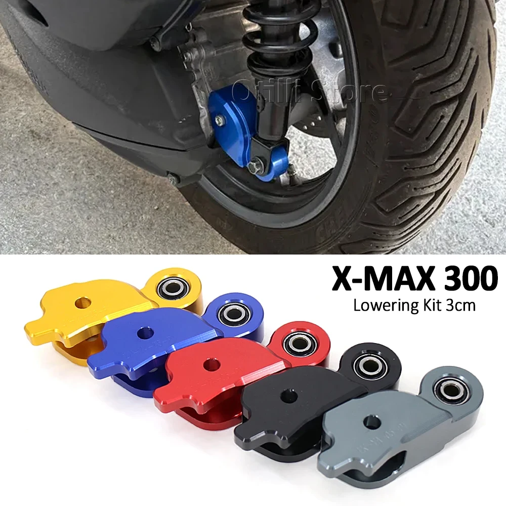 

New Motorcycle Accessories Rear Shock Lowering Kit Body Lowered Reduce 30mm For Yamaha X-MAX 300 X-Max300 XMAX 300 X MAX300