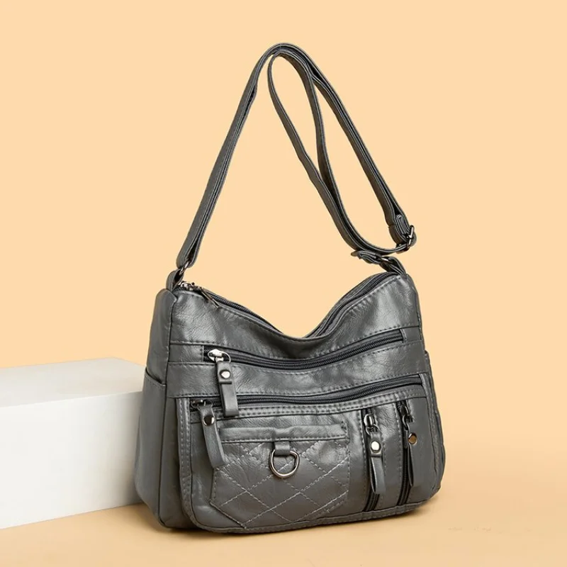 

Кожаная сумка-мессенджер в дизайнерском стиле для женщин от люксового бренда, известная сумка-тоут, классическая сумка