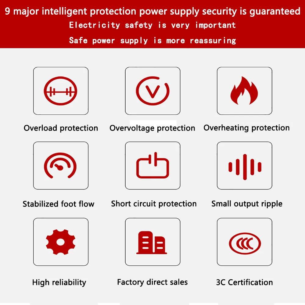 多機能電源アダプター,安定化コード,ビデオプレーヤー,EU,ukプラグ,12v,2.55a,5.5*2.1mm