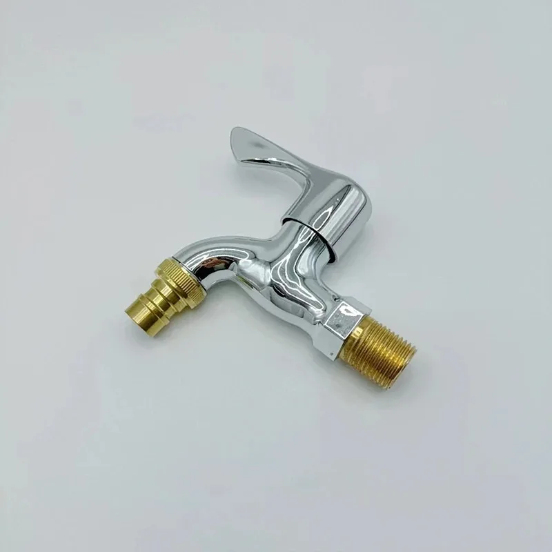 Washer Faucets 1/2" Male Wall Mounted Garden Balcony Water Tap Plastic Water Hose Quick Connector Single Cooled Faucet image 3