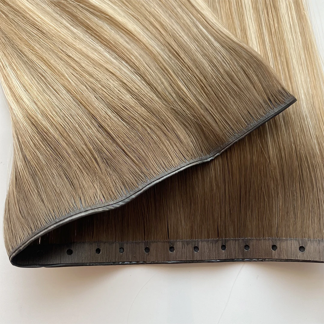 2025 New Trend Micro Weft Nano Hole Cuticle AlignedVolume WeftCuticle Butterfly Wefts