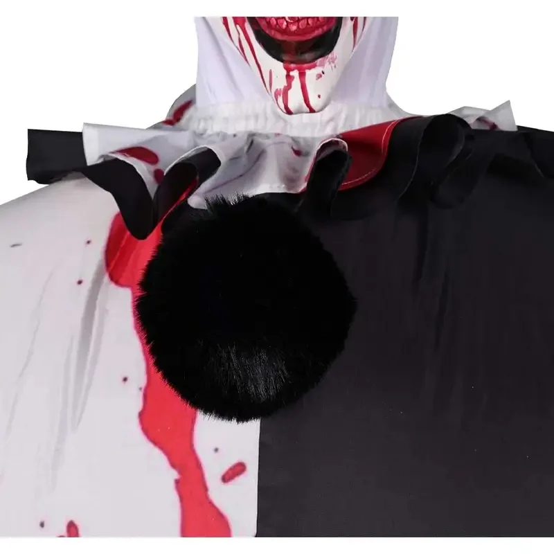 HD2S Fantasia Terrifier Art Clown Cosplay Inflatable Horror Movie Disfraz Costume Adult Men Halloween Carnival Party Cl view 4