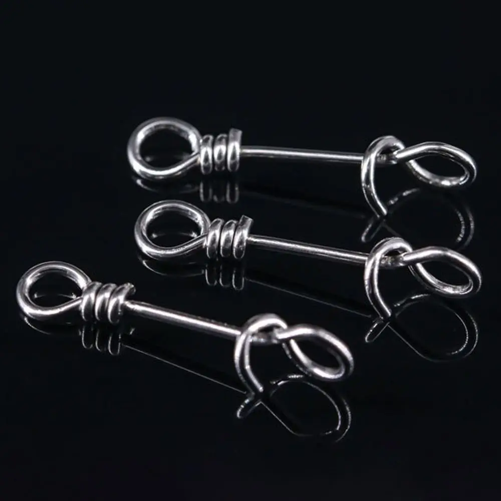 Fastach Clips giratorios de acero inoxidable - conexión rápida para pesca - imagen 3