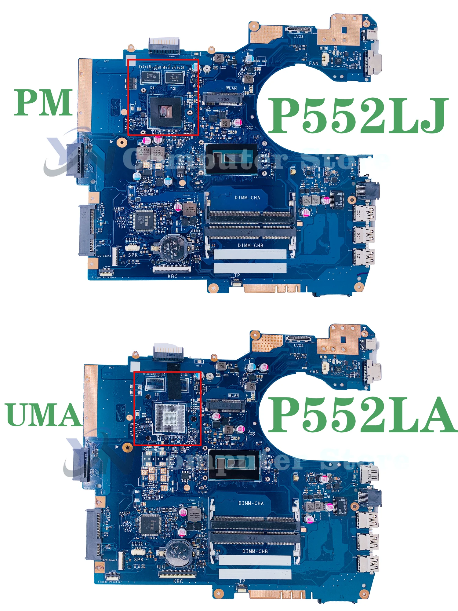 Scheda madre P552LJ per ASUS P552LA PE552LJ PRO552LJ scheda madre per Laptop P552LA PX552LA PRO552LA P2520LJ P2520LA i3 i5 i7