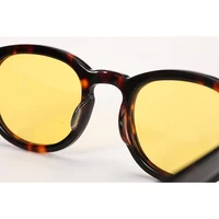 Lemtosh Sunglasses Man Johnny Depp Polarized Sun Glasses Woman Luxury Brand Vintage Acetate Frame Driver's Shade - Image 2