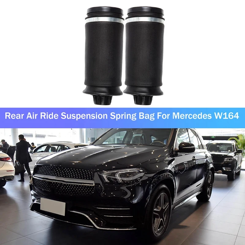 

1 Pair Rear Air Ride Suspension Spring Bag Shock Accessories Parts For Mercedes W164 X164 GL550 ML350 1643200225 1643201025