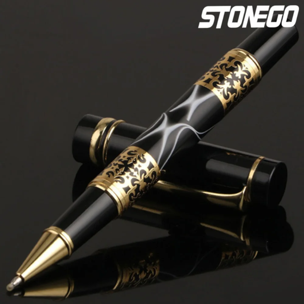 STONEGO Luxurious Metal Gel Pen Ballpoint Pen Advertising Gift Signature Pen