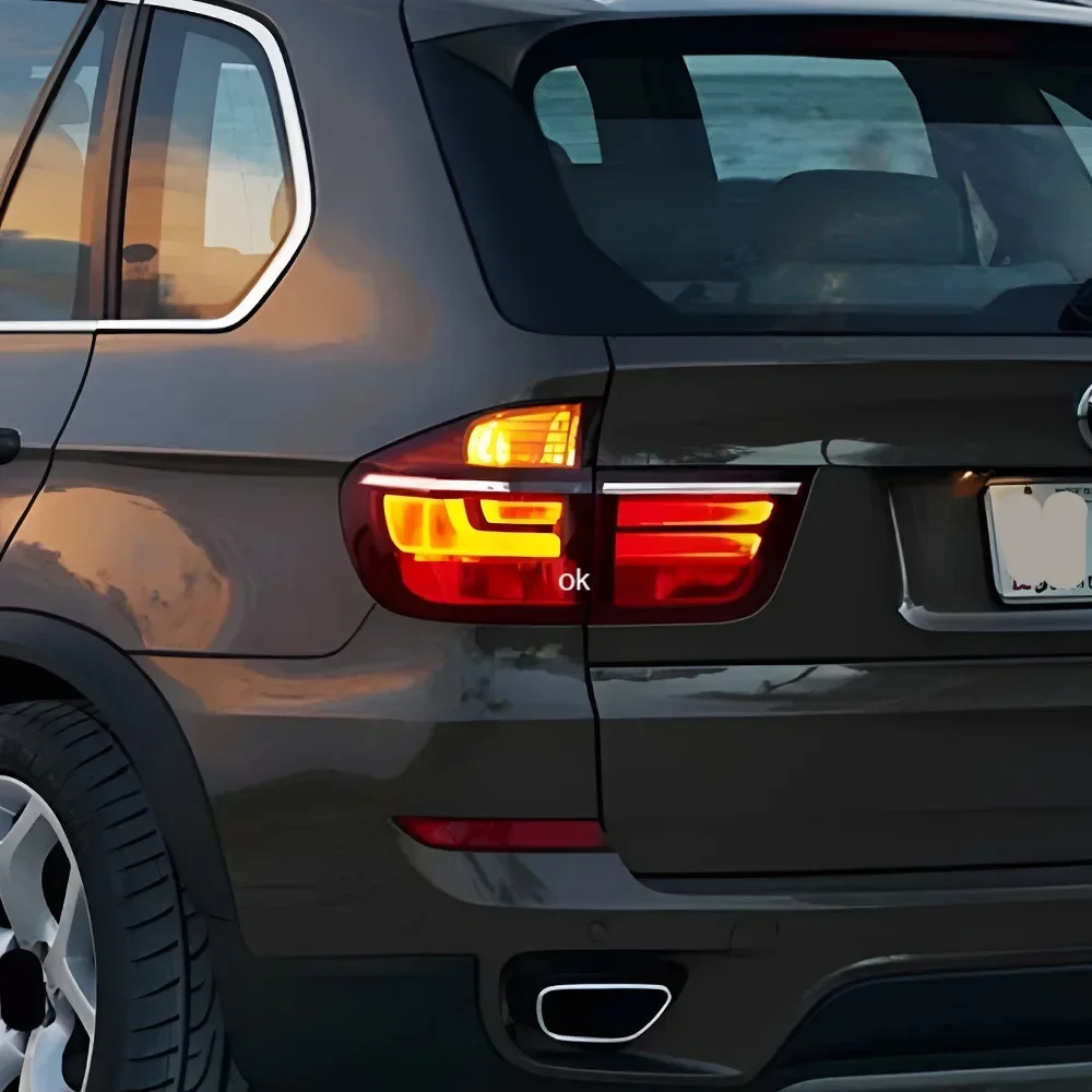 For BMW X5 E70 30i 35i 40i 2007-2013 LED Auto Back Lamps Assembly Upgrade High Configure  Flashing Signal Accessories