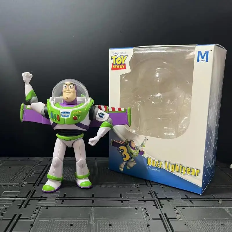 

Disney Cartoon Toy Story Buzz Lightyear Action Figure Can Make Sound Buzz Children Toys Figures Model Kids Boy Girl Gifts