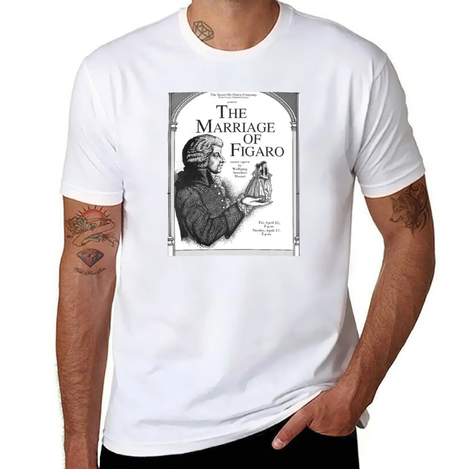 

1988 The Marriage of Figaro T-Shirt t shirts for man cotton man tshirt T-Shirt