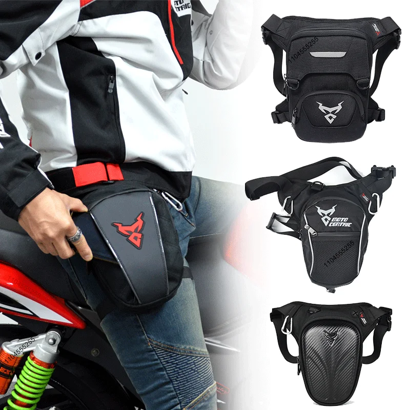 New Motorcycle Drop Leg Bag Waterproof Motorcycle Fanny Pack Waist Bag For Men Women Motorcyclist Tools Storage Thigh Bag
