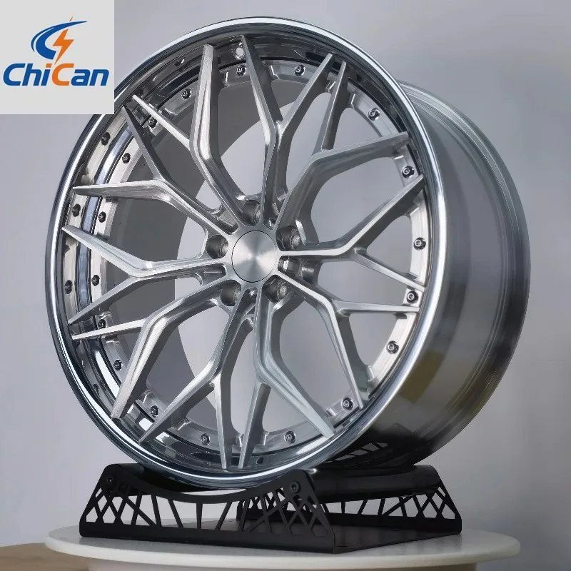 

[2026]Chican Custom Forged T6061 Rims Flower Alloy Wheels 18-24 Inch 5X112 5X108 5X114.3 5X120 Aftermarket for Audi Model