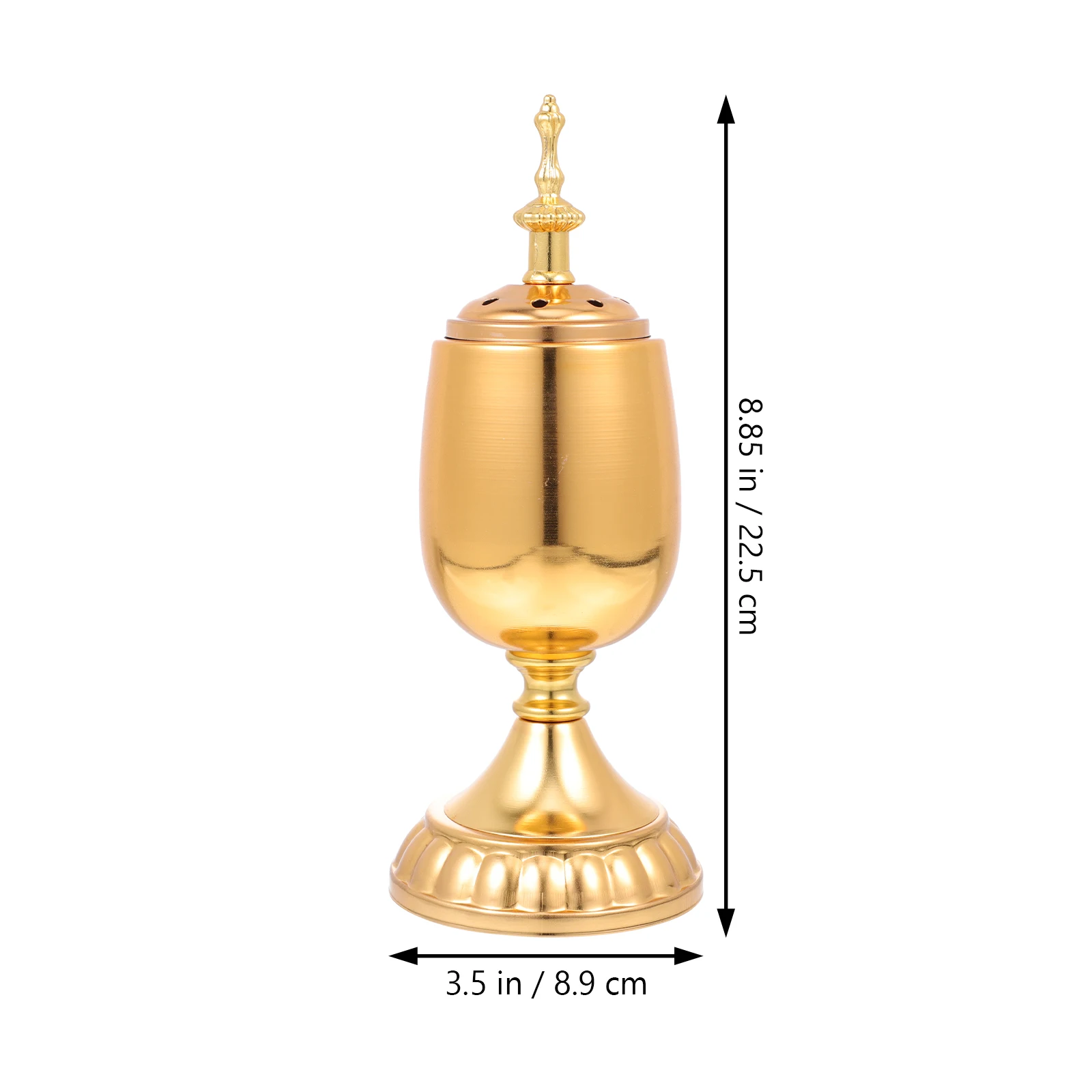 

Metal Wrought Iron Ornaments Home Censer Holder Practical Craft Decor Desktop Adornment Creative Incense Burning