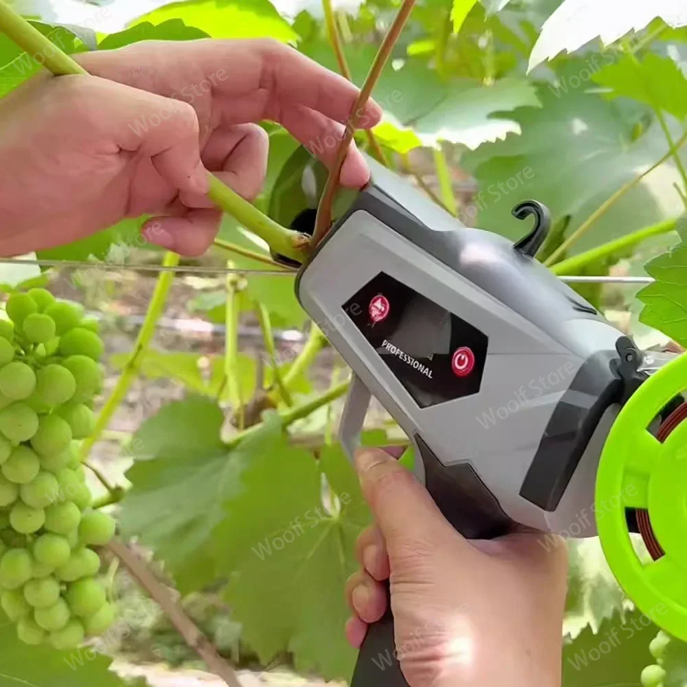 Электрический инструмент для подвязки ветвей, полностью автоматический связывающий инструмент для винограда, киви, томатов