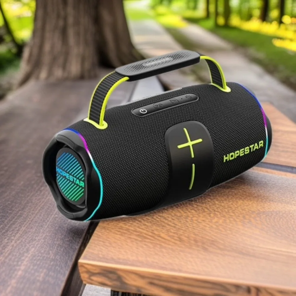 

Портативная Bluetooth-колонка HOPESTAR H53pro с высокой мощностью, водонепроницаемая, для улицы, с поддержкой USB и TF-карт, мощные басы