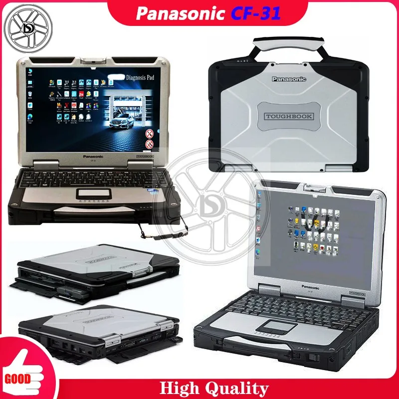 Panasonic CF-31 Core i5 4G/8G HDD/SSD Diagnostic Rugged Laptop for Mb Star C4/C5/C6 or ICOM NEXT/A2/A3 and 5054A Diagnostic Tool