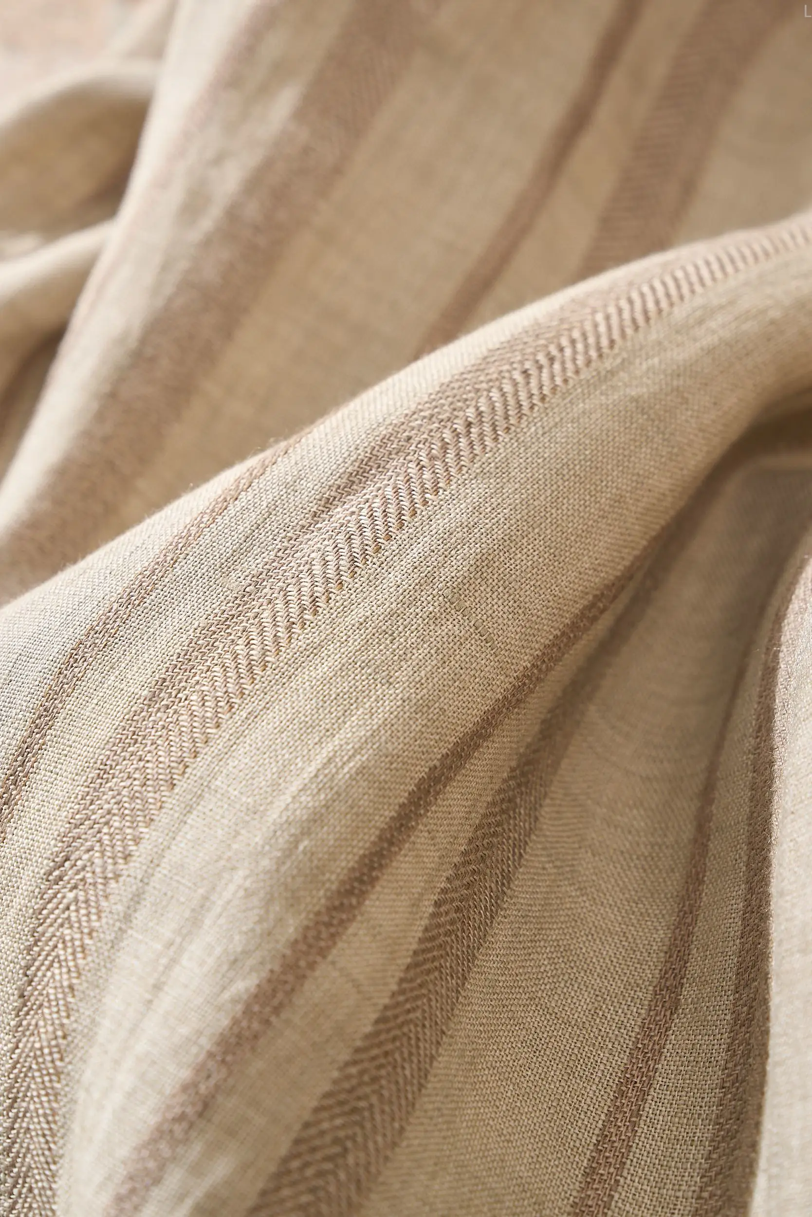 

LP Italian Four Seasons Pure Linen Business Striped Shirt