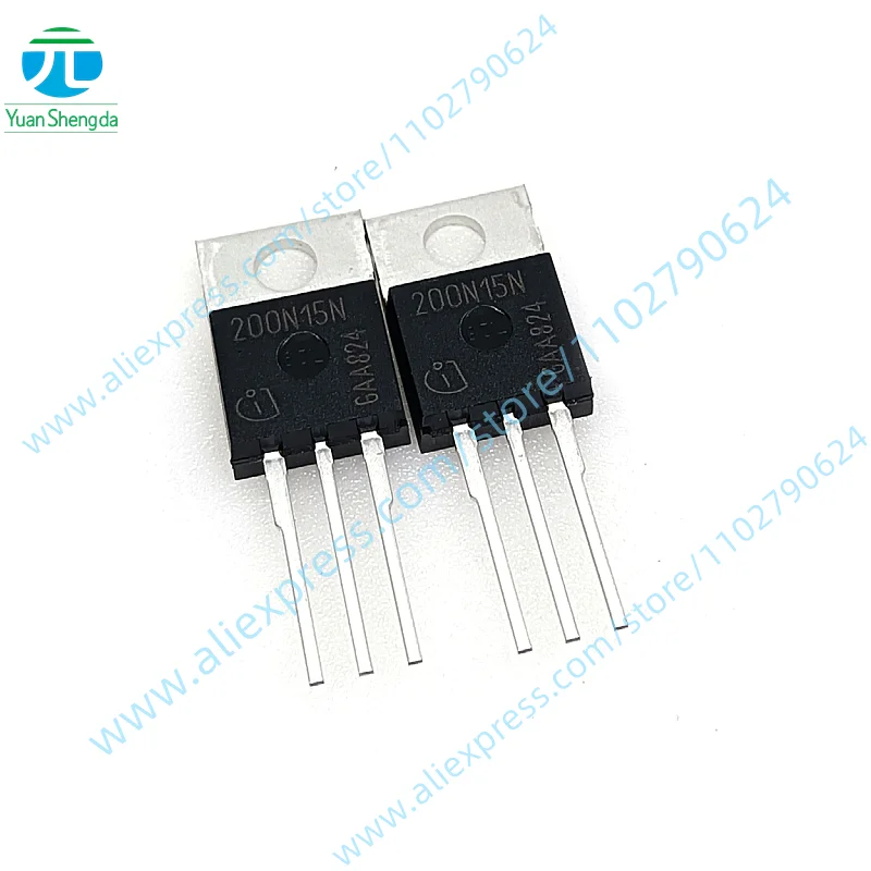 

5PCS New Original IPP200N15N3G MOS FET 50A150V TO-220 200N15N