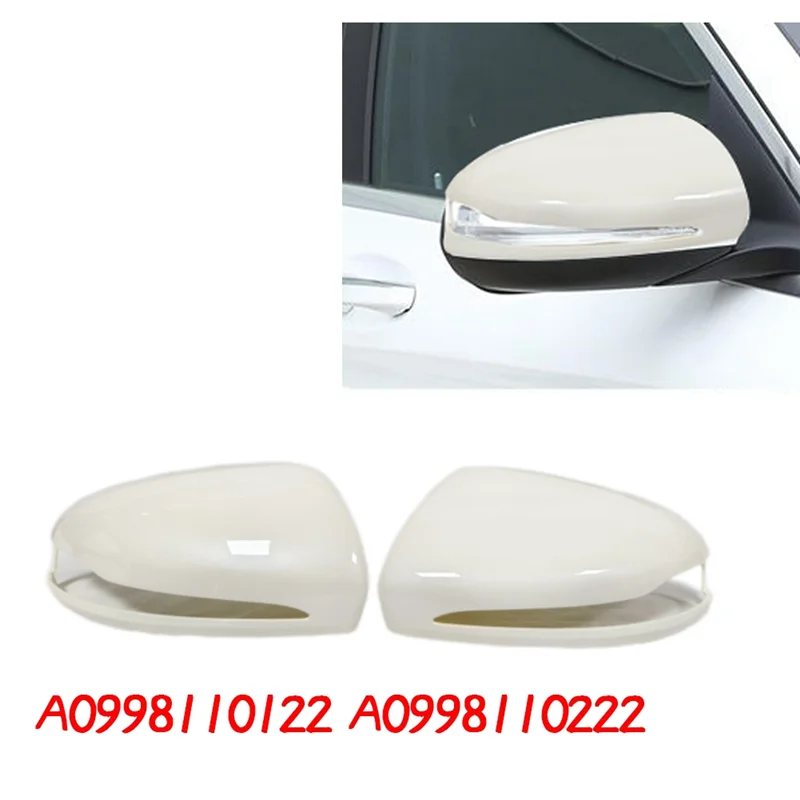 

WF-автомобильная накладка на зеркало заднего вида жемчужно-белая для Mercedes Benz C E GLC Class W205 X253 W213 W222 A0998110122 A0998110222