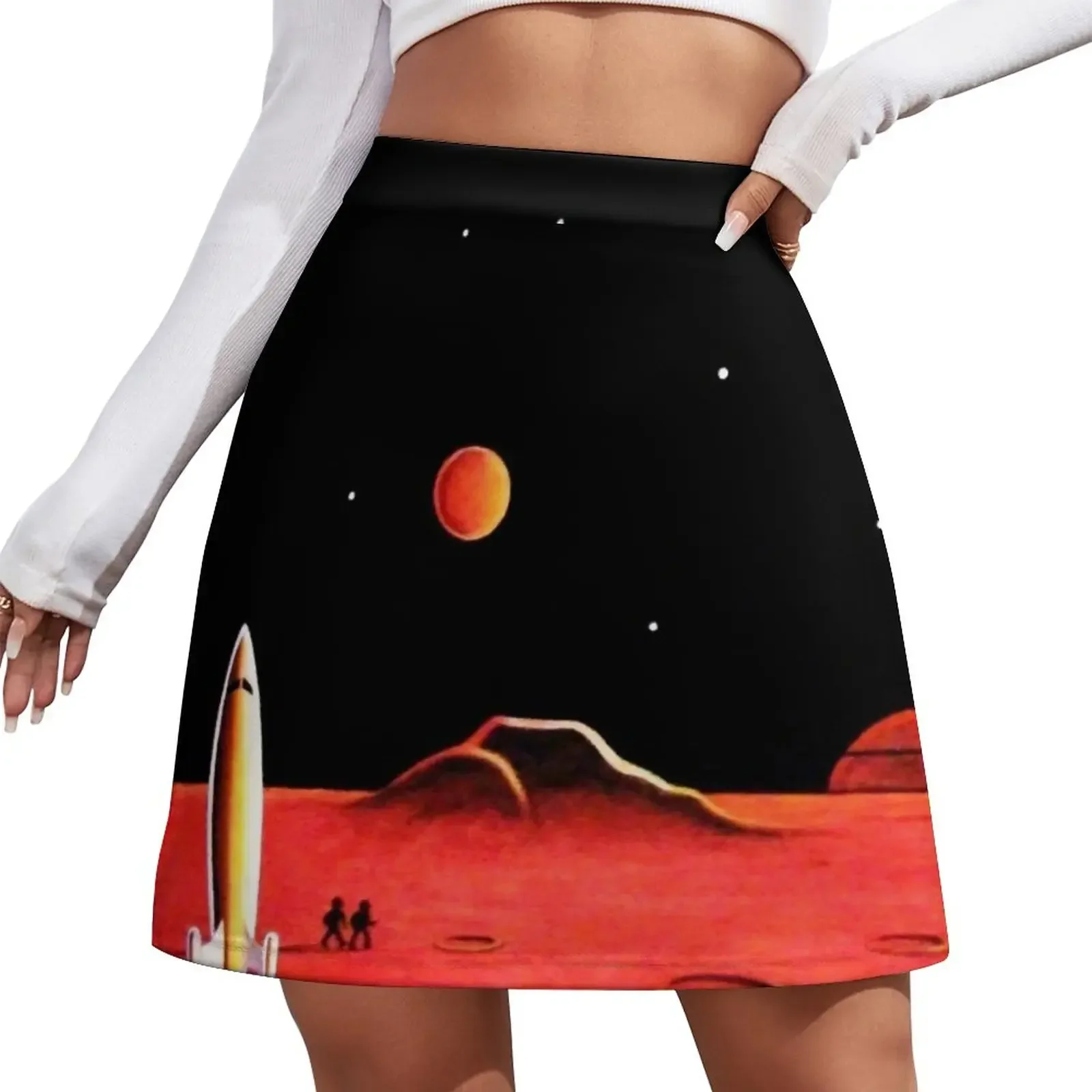 CITY ON MARS Mini Skirt women's golf wear summer womens clothing women's clothing korea stylish