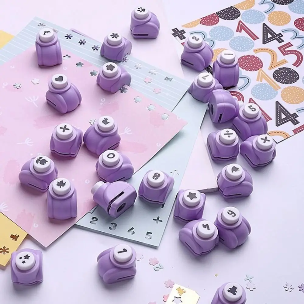 

Paper Cutter DIY Crafts Tool Kindergarten Children Gift Card Punches Embossing Punches DIY Hole Puncher Mini Paper Puncher