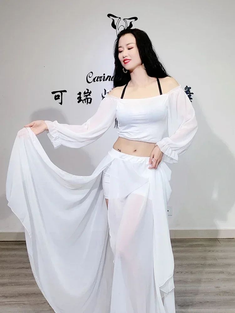 Belly Dance costume  Outfit Caderin Dancer Lessons Wear 2023 For Women Set Oriental Adult Professional Top Skirts Dress Suit