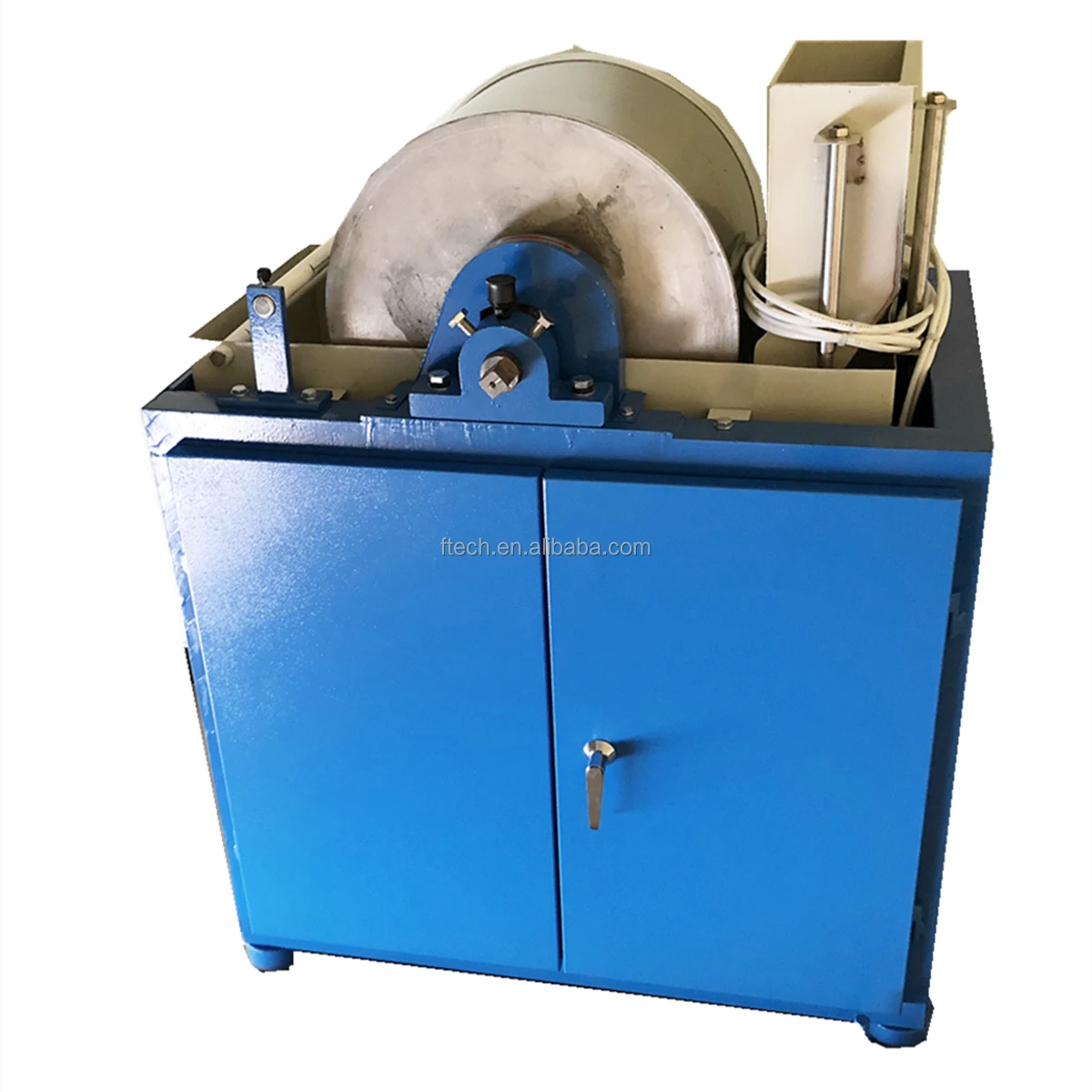 Lab XCRS 400*300 Small Lab Machine Wet Type Drum Magnetic Separator for Sale